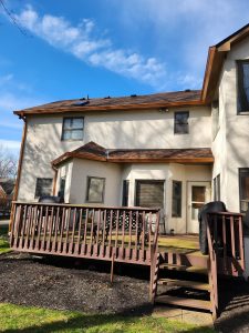 before exterior. painting upper arlington 1